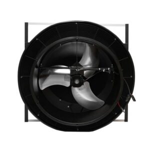 Ventilator axial de tavan 600mm cu panou solar 12000m3/h Breckner Germany