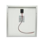 Panou solar 30W fotovoltaic monocristalin cu cablu de conectare 90cm si tensiune maxima 18V 420x405x25mm Breckner Germany