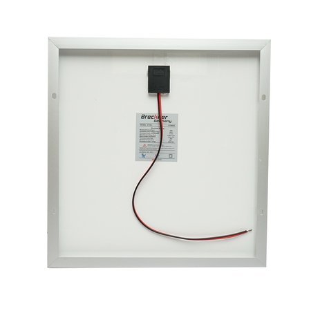 2-1.jpg Panou solar 30W fotovoltaic monocristalin cu cablu de conectare 90cm si tensiune maxima 18V 420x405x25mm Breckner Germany - imagine 1