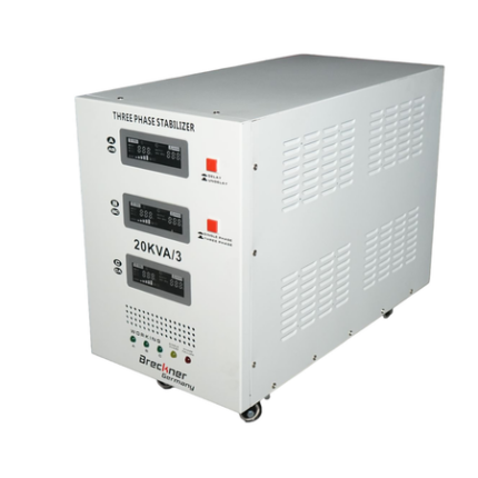 Stabilizator automat de tensiune 20KVA, 16KW trifazat cu servomotor Breckner Germany