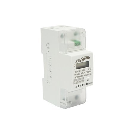 2-116.jpg Smart Meter monofazic 220V, 65A, DDS238-2 WIFI Tuya, Smart Life, contor inteligent energie si putere electrica - imagine 1