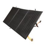 Panou solar 100W fotovoltaic monocristalin, pliabil tip valiza cu regulator de tensiune si USB port Breckner Germany