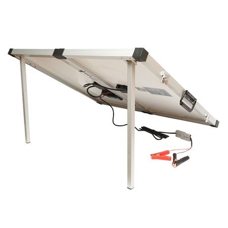 2-16.jpg Panou solar 120W fotovoltaic monocristalin tip valiza cu regulator de tensiune 12/24V 20Ah 2 USB-uri Breckner Germany - imagine 1