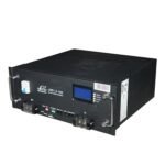 Baterie stocare cu litiu 5.12KW LiFePO4 51.2V, 100Ah cu BMS, LCD display, protectie temperatura, conexiune in paralel Leoch Battery