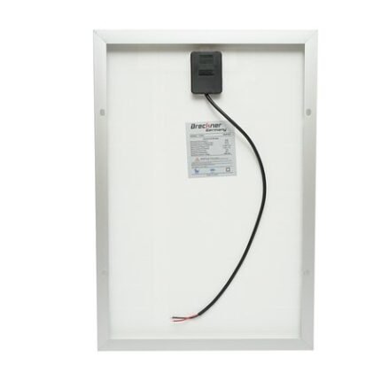 Panou solar 30W/18V fotovoltaic monocristalin 560x345x25mm cu regulator de incarcare 12/24V 20A, cablu 1.5/2m Breckner Germany