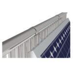 Sistem montaj structura panouri solare fotovoltaice cu prindere pe balcon