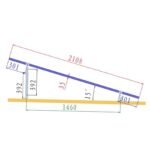 Sistem complet montare, structura acoperis pentru 4 panouri solare fotovoltaice cu unghi reglabil 15-30 grade Breckner Germany