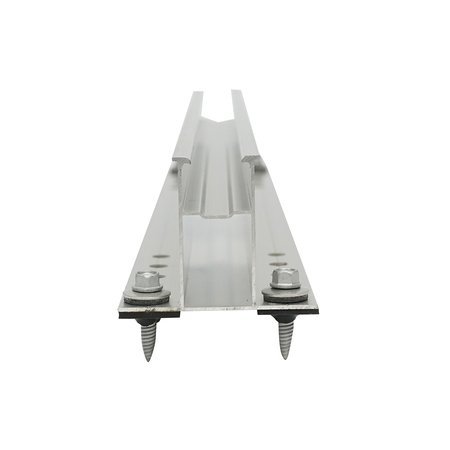 2-399.jpg Suport bara 385x50mm profil H cu suruburi si garnitura EPDM pentru prinderi panouri solare fotovoltaice, sistem A, 20mm - imagine 1