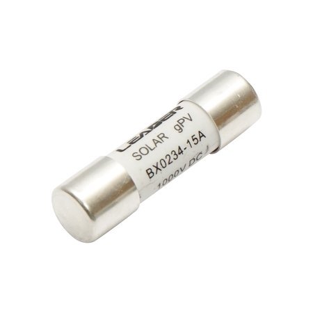 2-419.jpg Siguranta fuzibila 10x38mm cilindrica BX0234 pentru sisteme solare gPV, 15A, 1000V Leader - imagine 1