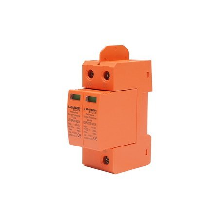 2-428.jpg Descarcator la supratensiune cu semnalizare pentru sisteme fotovoltaice LD-SPD-2P-40kA-500VDC Leader - imagine 1
