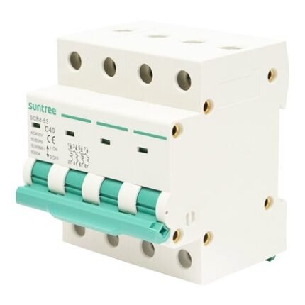 Siguranta automata tip intrerupator trifazat 4P, 40A, 400VAC Suntree