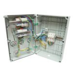 Tablou grup prize organizare santier 2x415V/32A, 3x250V/16A, 18 module 540x360x180mm IP67 SUNTREE