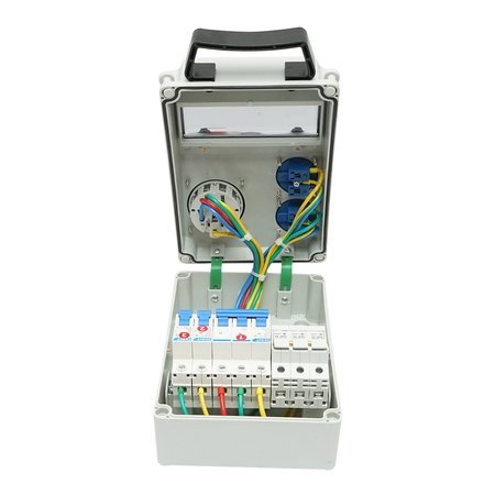 2-552.jpg Tablou grup prize organizare santier 1x415V/32A, 2x230V/16A, 260x170x140mm IP44/IP66 SUNTREE - imagine 1