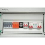 Tablou sigurante echipat DC/AC 3KW-5 KW cu protectie la baterii de 125Ah pentru invertoare ON/OFF Grid prosumator