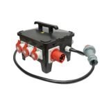 Tablou grup prize organizare santier portabil 2x415V/16A, 2x415V/32A, 4x250V/16A, 370x340x330mm IP44/IP54 SUNTREE