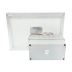 Panou solar 12W 255x355x20mm cu baterie 12V/7Ah Breckner Germany