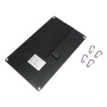 Sistem solar fotovoltaic portabil cu panou 10W cu regulator tensiune pentru camping