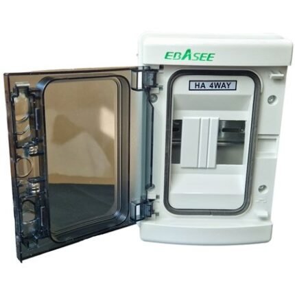 Tablou sigurante aplicat 1 rand, 4 module, IP65, 210x140x100mm Ebasee