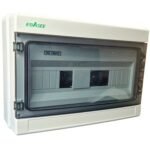 Tablou electric aplicat 1 rand, 18 module, IP65, 280x410x130mm Ebasee