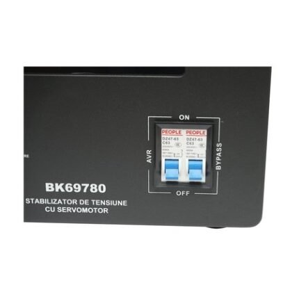 Stabilizator automat de tensiune 10000VA monofazic cu servomotor Breckner Germany