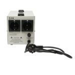 Stabilizator automat de tensiune 500VA cu releu monofazat, 2 prize schuko 230V, afisaj LCD Breckner Germany