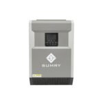 Sistem solar fotovoltaic cu invertor 5.5KW 220V OFF-Grid Hibrid 127A si baterii 200AH Breckner Germany