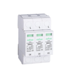 Descarcator supratensiune cu semnalizare pentru sisteme fotovoltaite 3P, 20-40KA, 1000VDC EBS2UZ