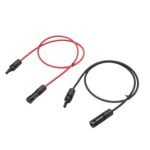 Set cablu panou solar 4mmx100cm rosu-negru, conectori MC4 1500V, PV-EN001 Breckner Germany