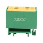 Clema derivatie AL-CU, 1P, izolata galben-verde 25mm2, 380VAC