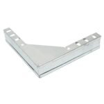 Cot vertical 90 grade de coborare din otel galvanizat pentru jgheab 25x50mm