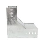 Cot vertical 90 grade de urcare din otel galvanizat pentru jgheab 100x200mm