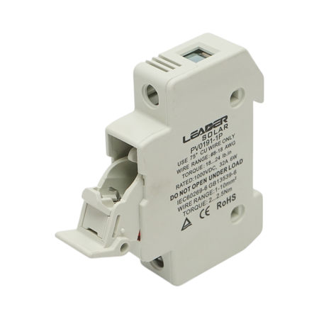 2-79.png Soclu, separator fuzibil gPV 1P, 1100V, 32A pentru sisteme fotovoltaice Leader - imagine 1