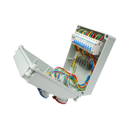 2-91.png Tablou grup prize organizare santier 2x415V/32A, 1x250V/16A, 2x230V/16A, 380x280x150mm IP44/IP67 Breckner Germany - imagine 1